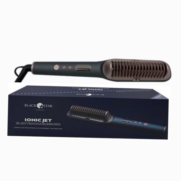 SPAZZOLA LISCIANTE ELETTRICA IONIC JET BLACKSTAR