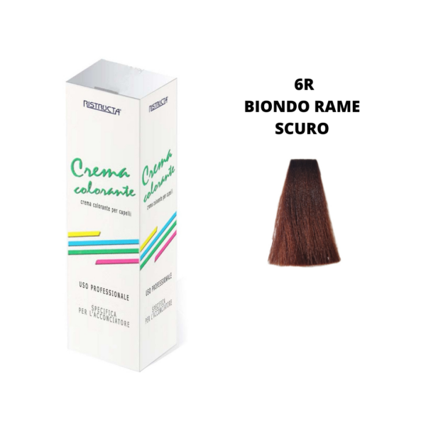 TINTA RISTRUCTA TUBO 100 ML. N 6R BIONDO RAME SCURO