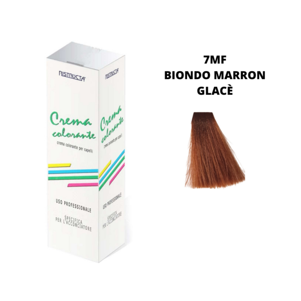 TINTA RISTRUCTA TUBO 100 ML. N 7MF BIONDO MARRON GLACE'