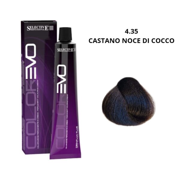 TINTA EVO SELECTIVE 100ML. N 4.35 CASTANO NOCE DI COCCO