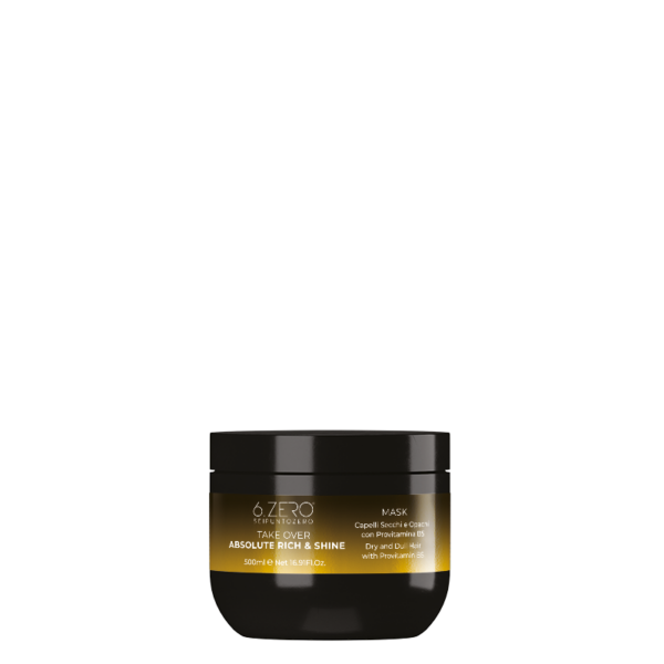 MASCHERA 6.ZERO ABSOLUTE RICH & SHINE 500ML